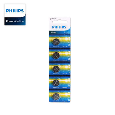Anti Scald CR123 Lithium Button Battery PHILIPS Single Pack Minicells