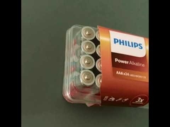 Baterai Alkaline Daya Mouse Komputer IEC Baterai AAA 10mA 9V