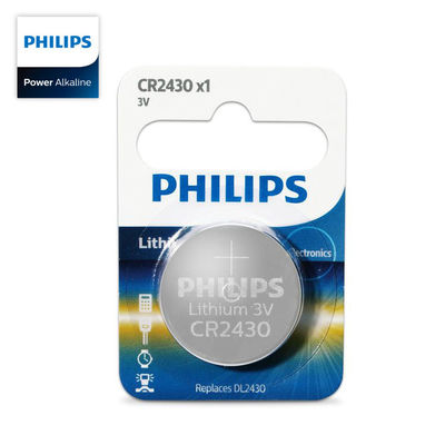 Anti Scald CR123 Lithium Button Battery PHILIPS Single Pack Minicells