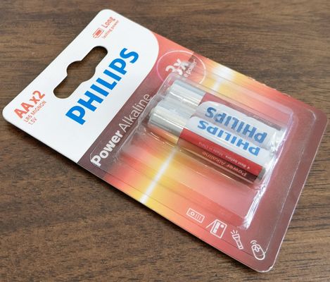 Daya Tahan Baterai Alkaline 9V -20C-25C Suhu Penyimpanan